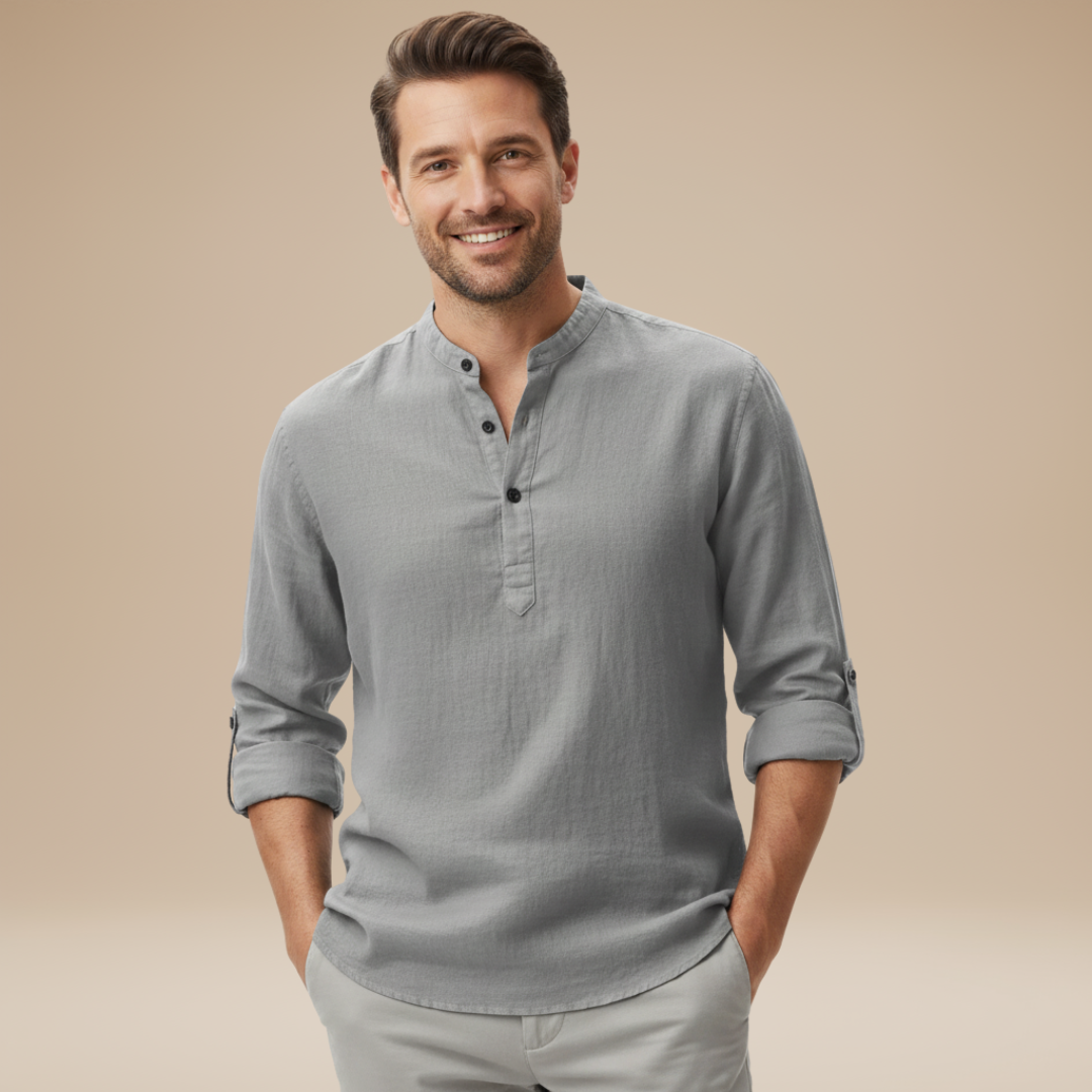 Camicia Uomo Traspirante Uso Giornaliero