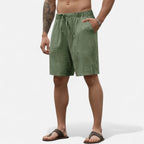Dorevelle | Men’s Linen Blend Shorts – Riviera Resortwear