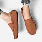 Dorevelle | Men's Leather Slip-On Loafers