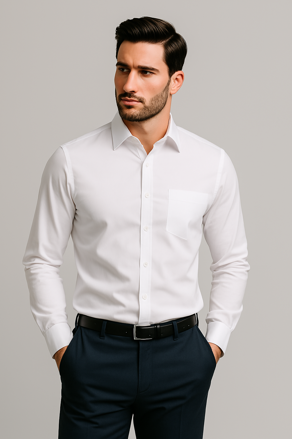 Nurozis - Anti-Crease-Ironing Business Shirt