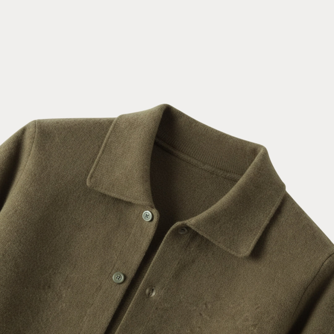 Cardigan Uomo Casual con Tasche Frontali