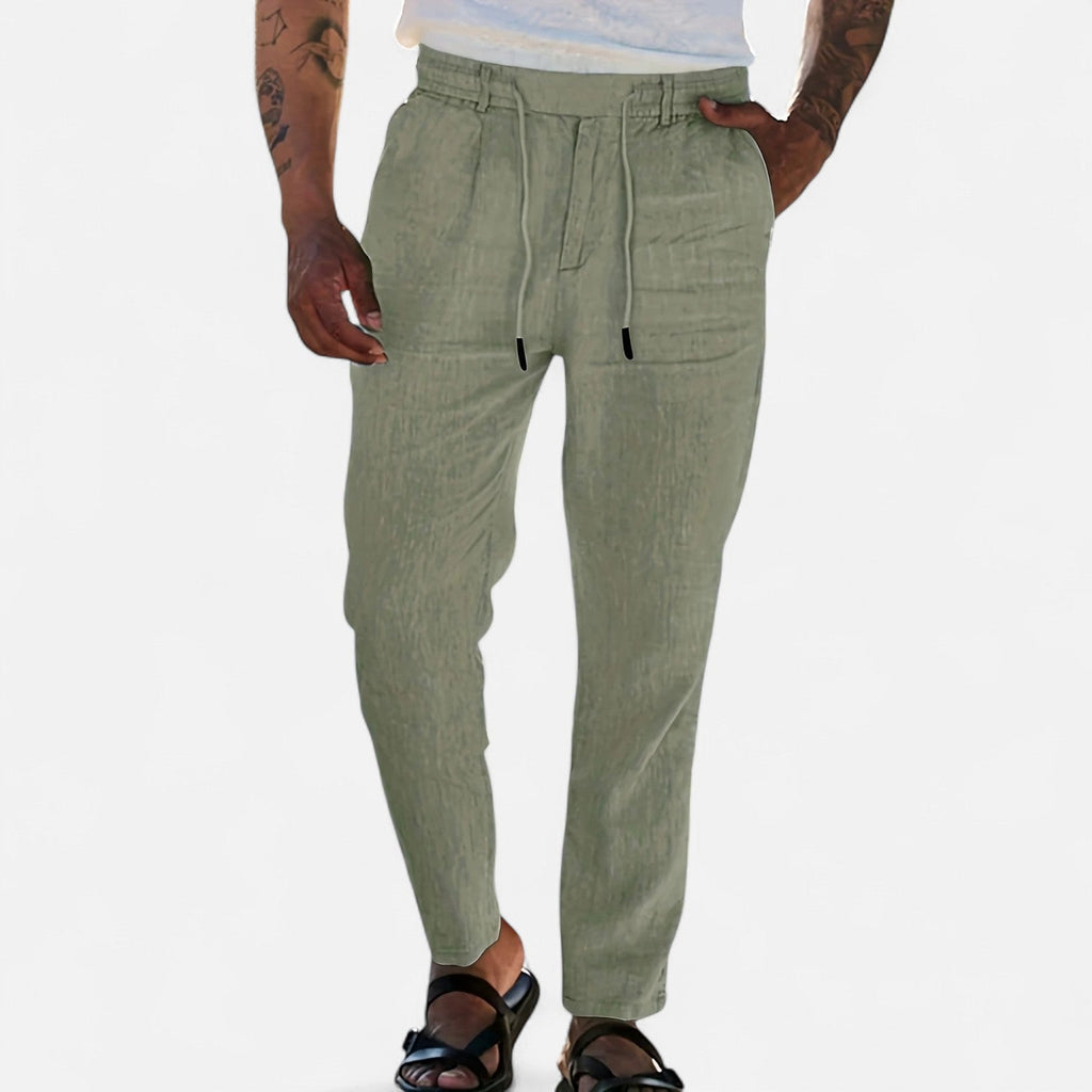 Dorevelle | Men’s Linen Trousers – Heritage Lightweight Fit