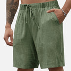 Dorevelle | Men’s Linen Blend Shorts – Riviera Resortwear