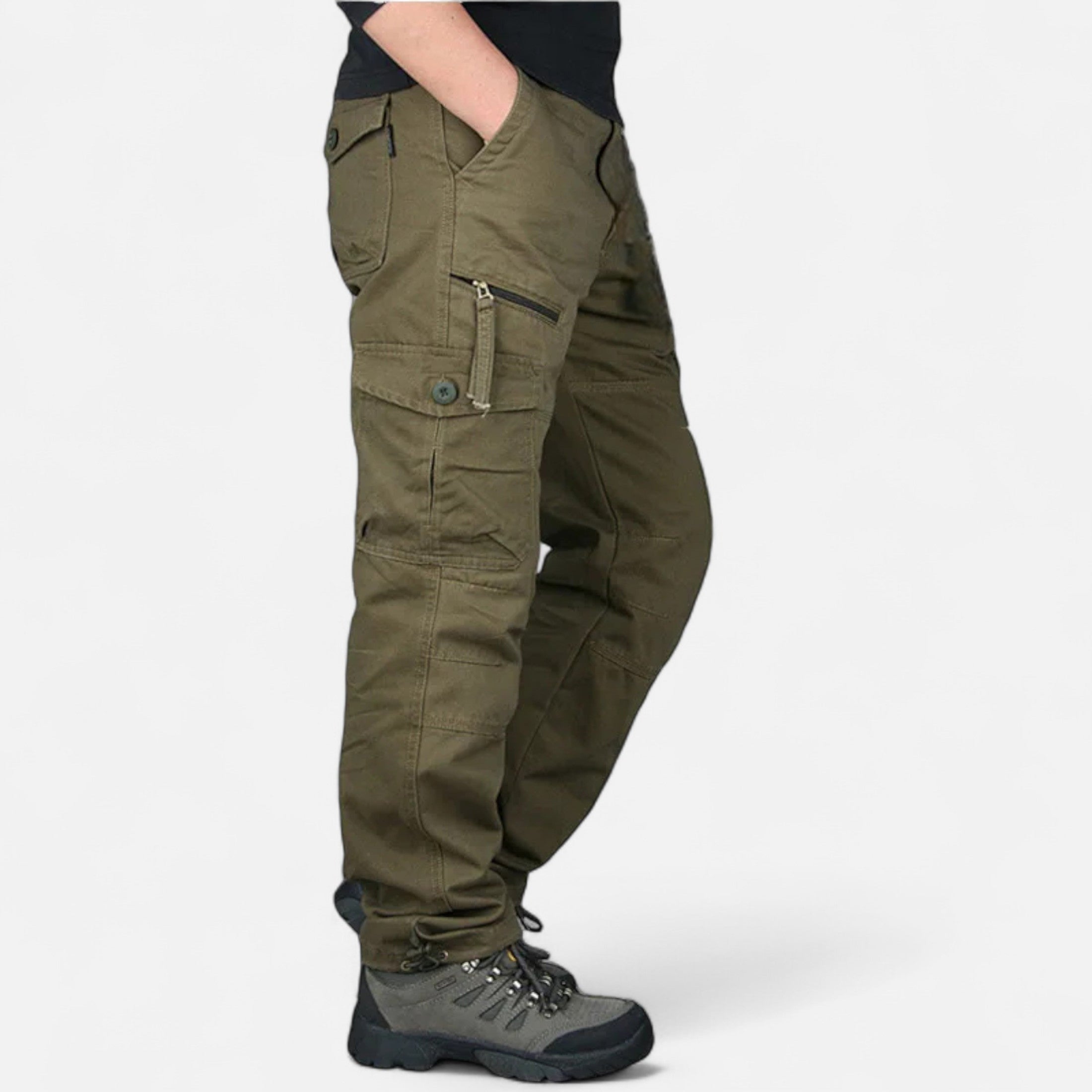 Dorevelle | Men’s Cargo Trousers – Autumn Military Cotton Style