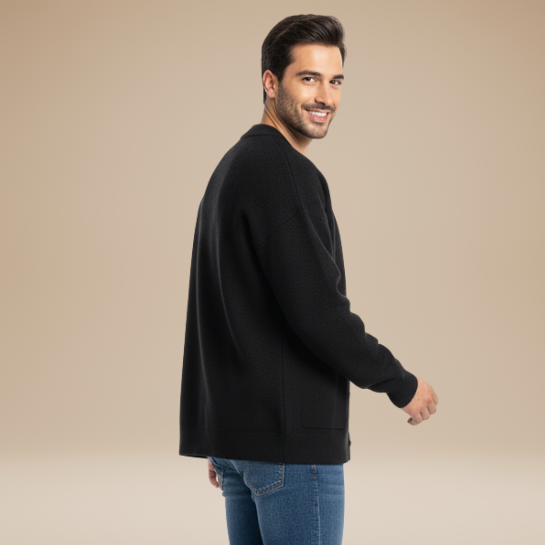 Cardigan Uomo Casual Uso Quotidiano