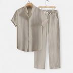 Dorevelle | Men’s Shirt & Trouser Set – Riviera Ensemble