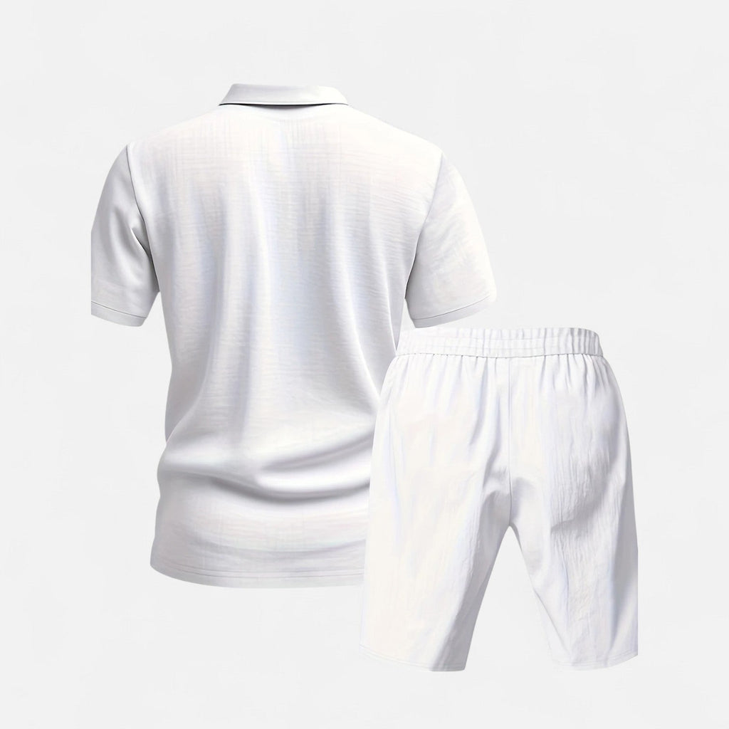 Dorevelle | Men’s Linen Set – Ivy League Tailored Ease