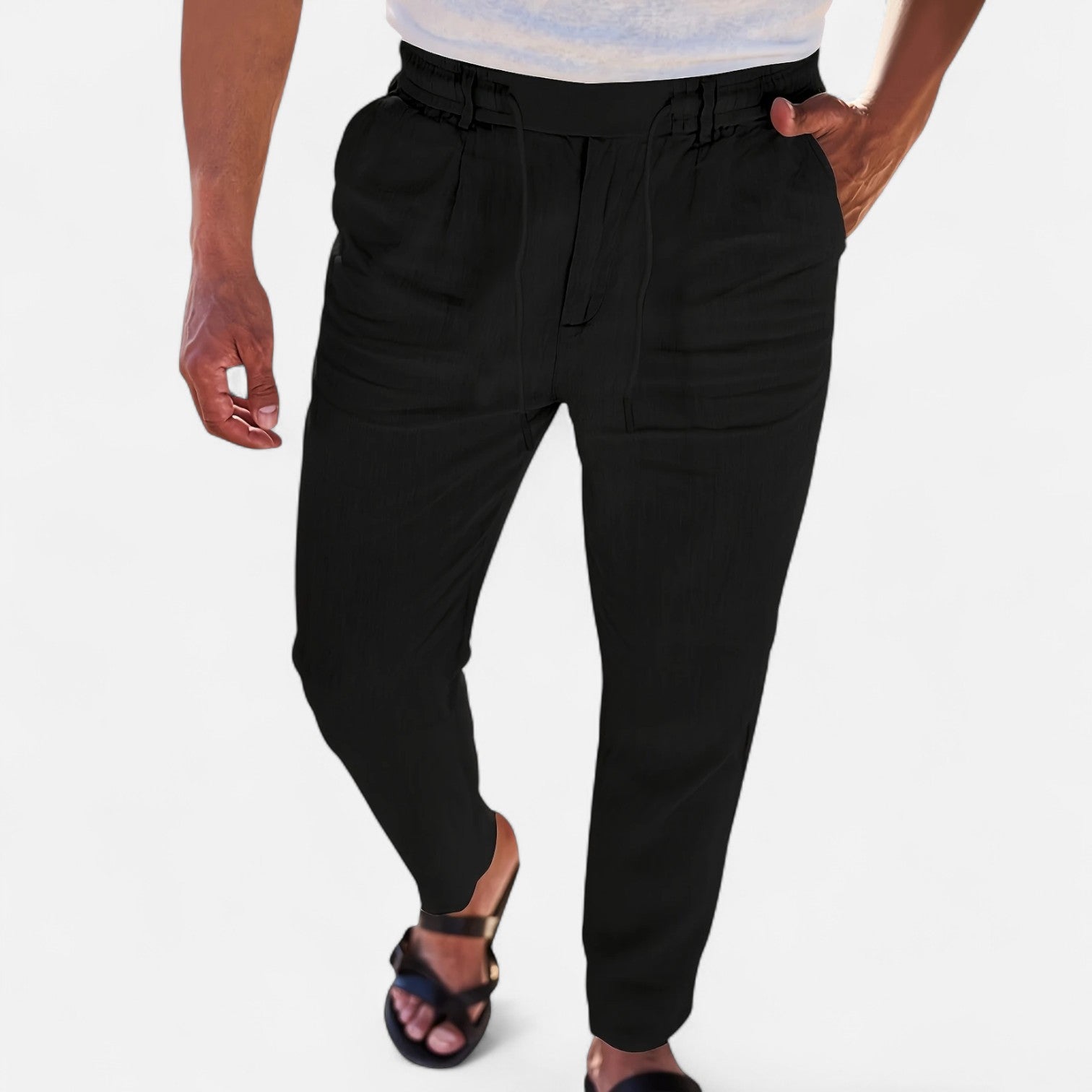 Dorevelle | Men’s Linen Trousers – Heritage Lightweight Fit