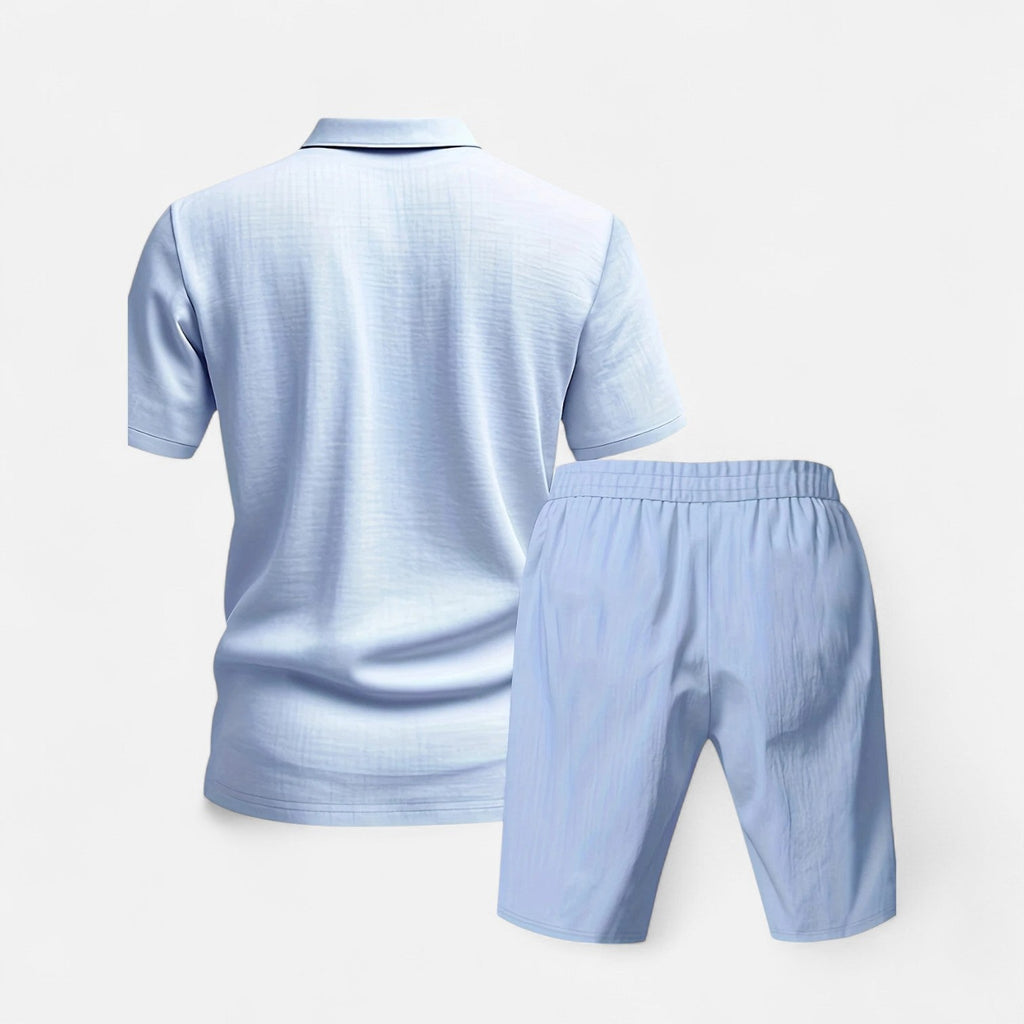 Dorevelle | Men’s Linen Set – Ivy League Tailored Ease