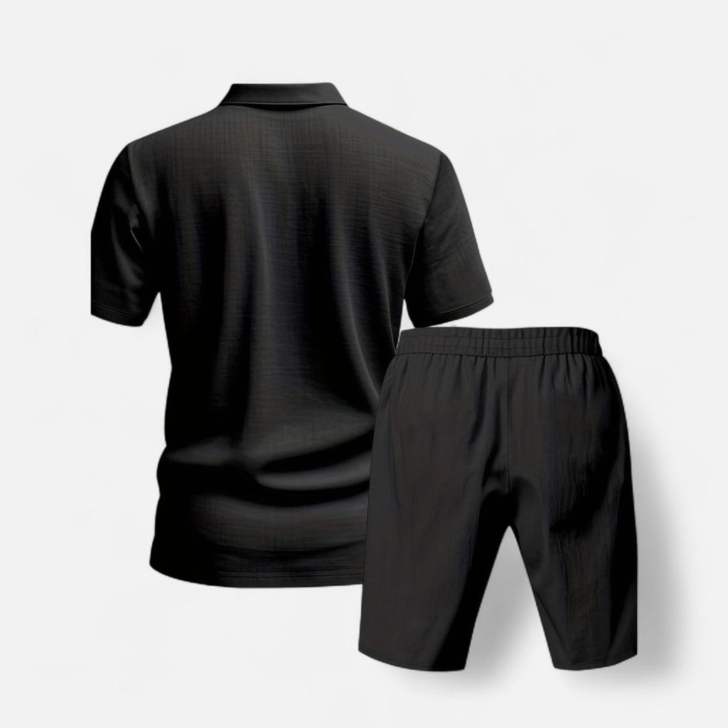 Dorevelle | Men’s Linen Set – Ivy League Tailored Ease