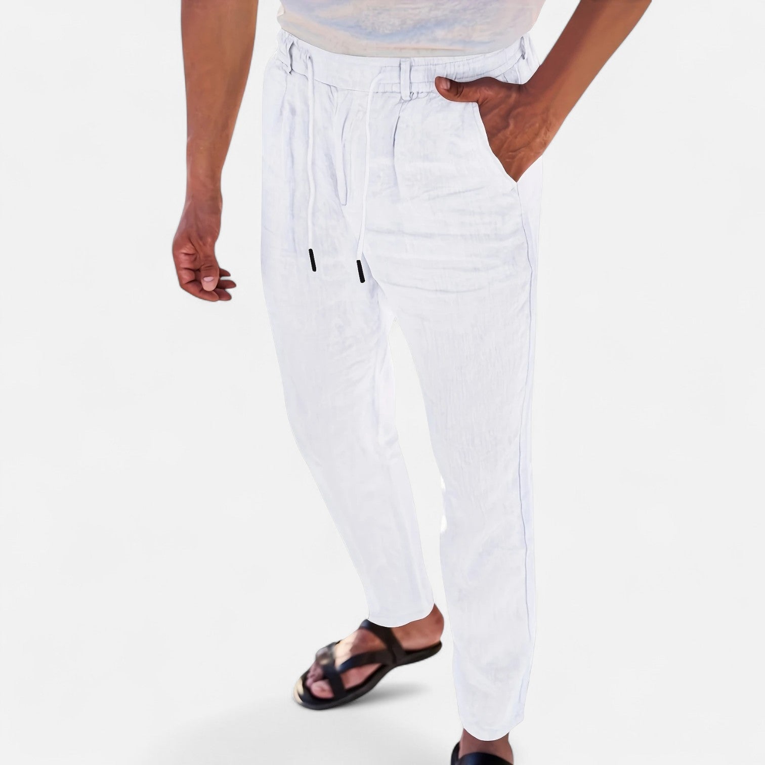Dorevelle | Men’s Linen Trousers – Heritage Lightweight Fit