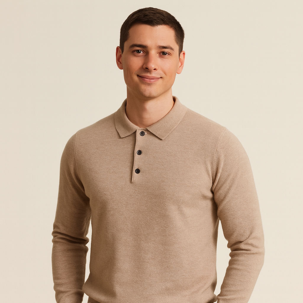 Castello Laurent | Luxe Heren Polotrui van Wol