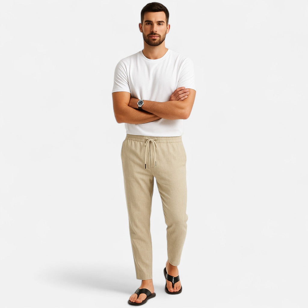 Dorevelle | Men’s Linen Trousers – Heritage Lightweight Fit