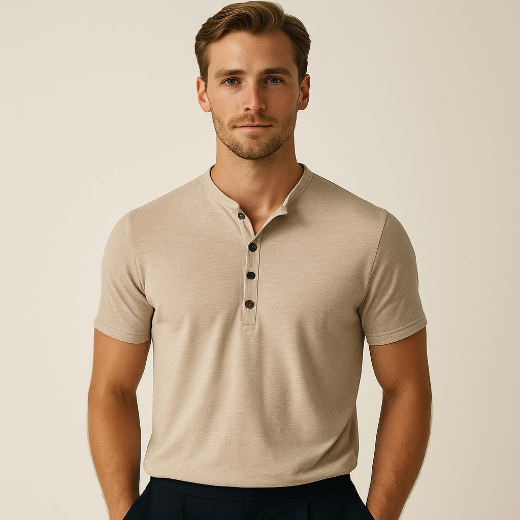 Enzo Patrico | Safwan V-hals T-shirts – Zomerse Elegantie in Comfort