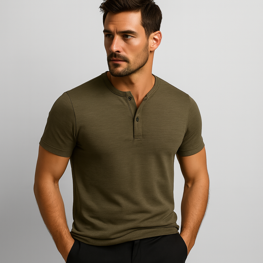 Refined Short Sleeve Men’s Shirt