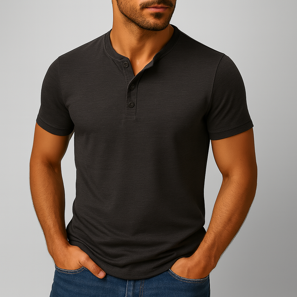Refined Short Sleeve Men’s Shirt