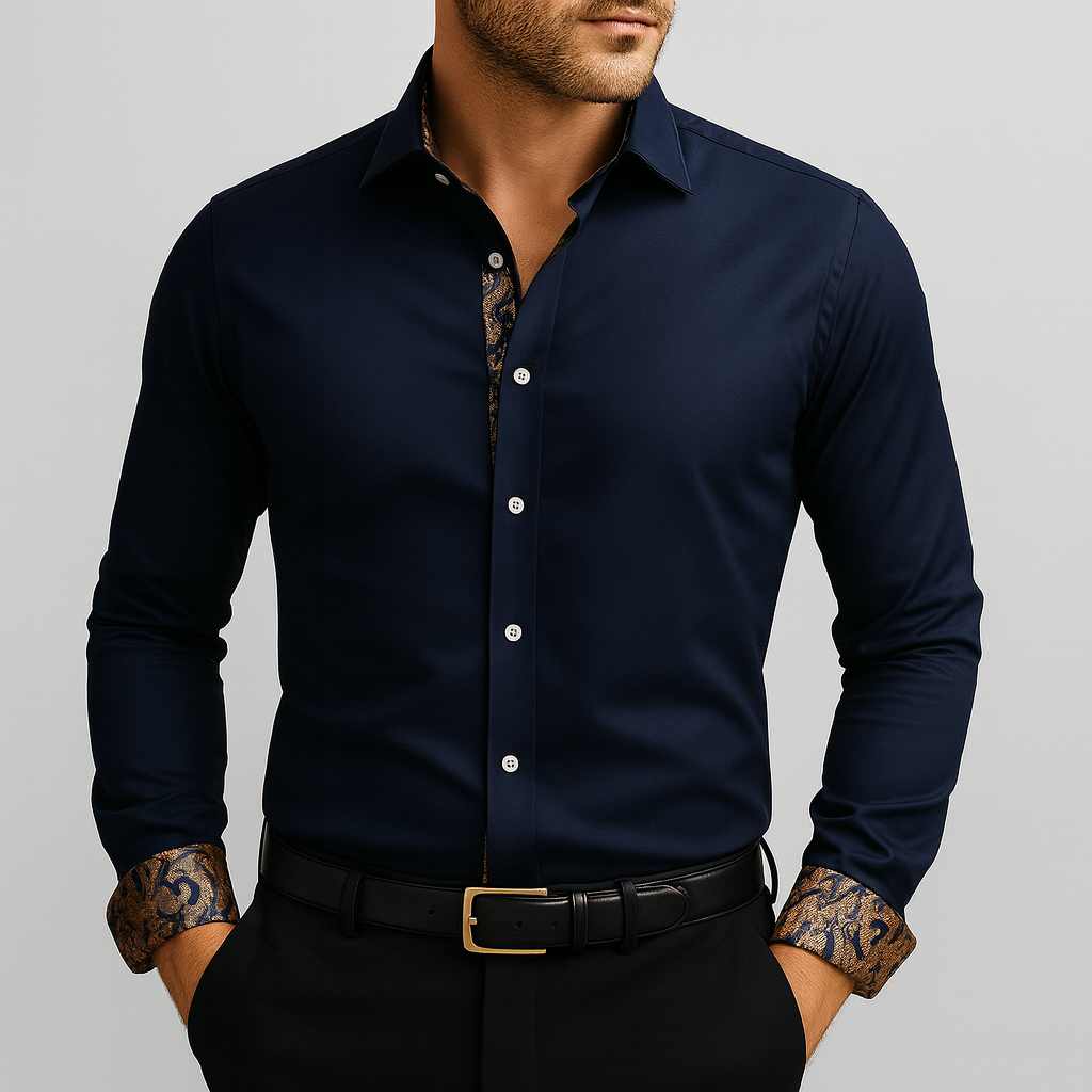 Nurozis | Refined Long Sleeve Men’s Shirt