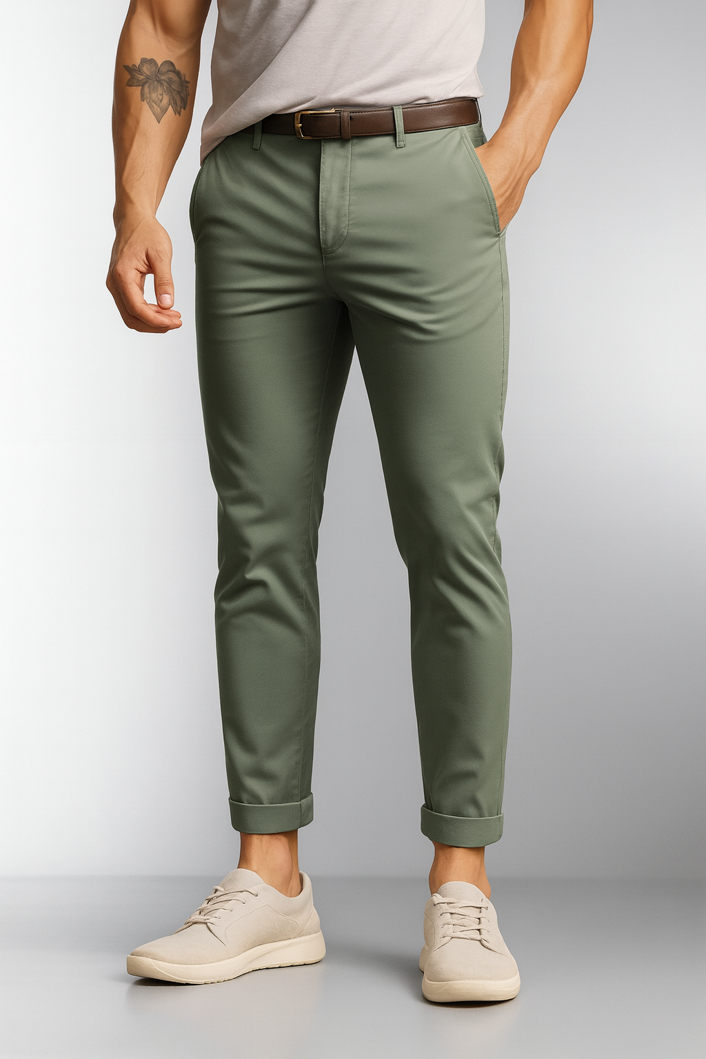 Nurozis | High-Quality Stretch Men's Chinos