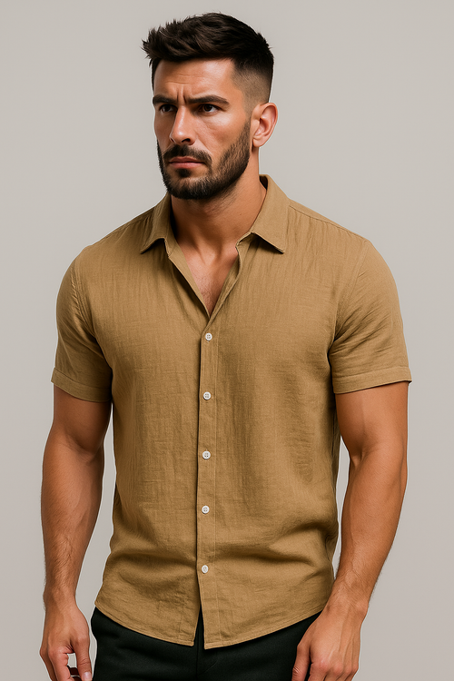 Nurozis | Refined Men's Shirt | Short Sleeves