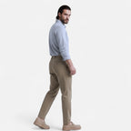 Dorevelle | Men’s Wide-Leg Trousers – Autumn Draped Elegance