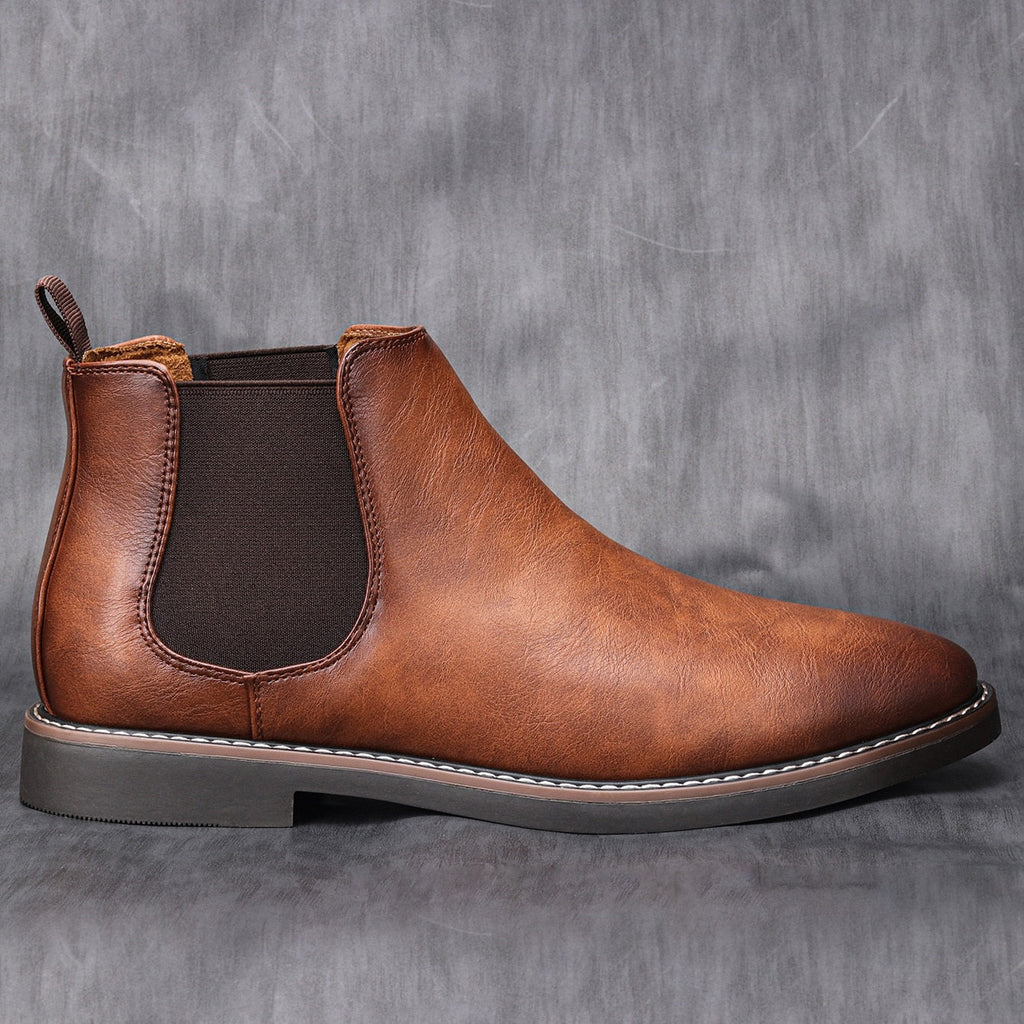 Luca Gerno | Leren Chelsea Boots Élégance