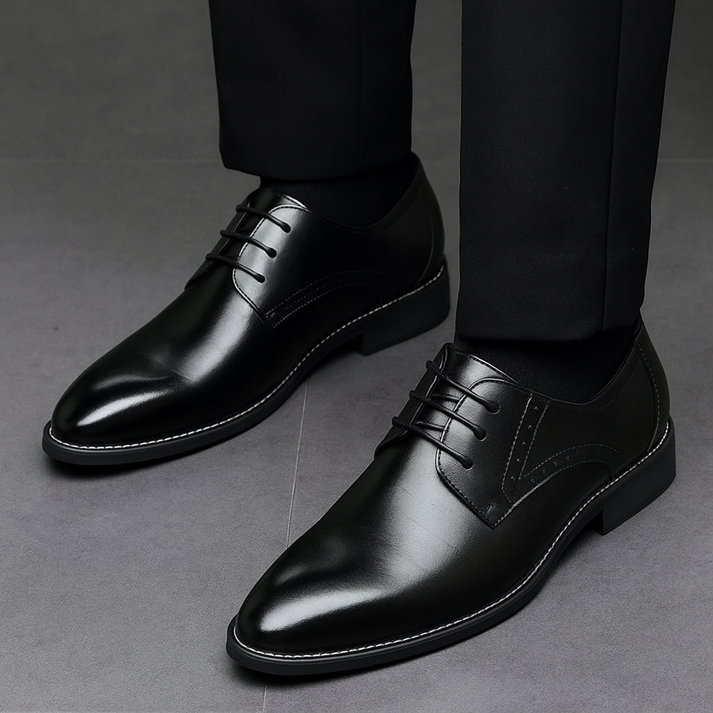 Matéo Ferrano | Jelle Heren Veterschoenen – Klassiek Comfort met Moderne Stijl