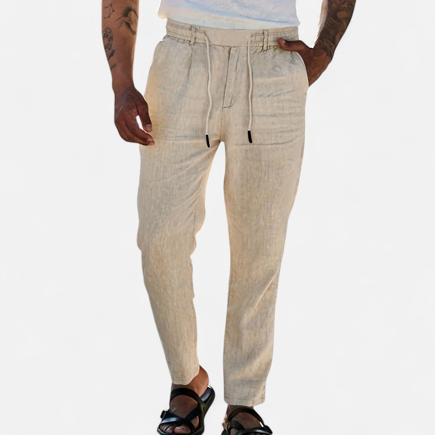 Dorevelle | Men’s Linen Trousers – Heritage Lightweight Fit