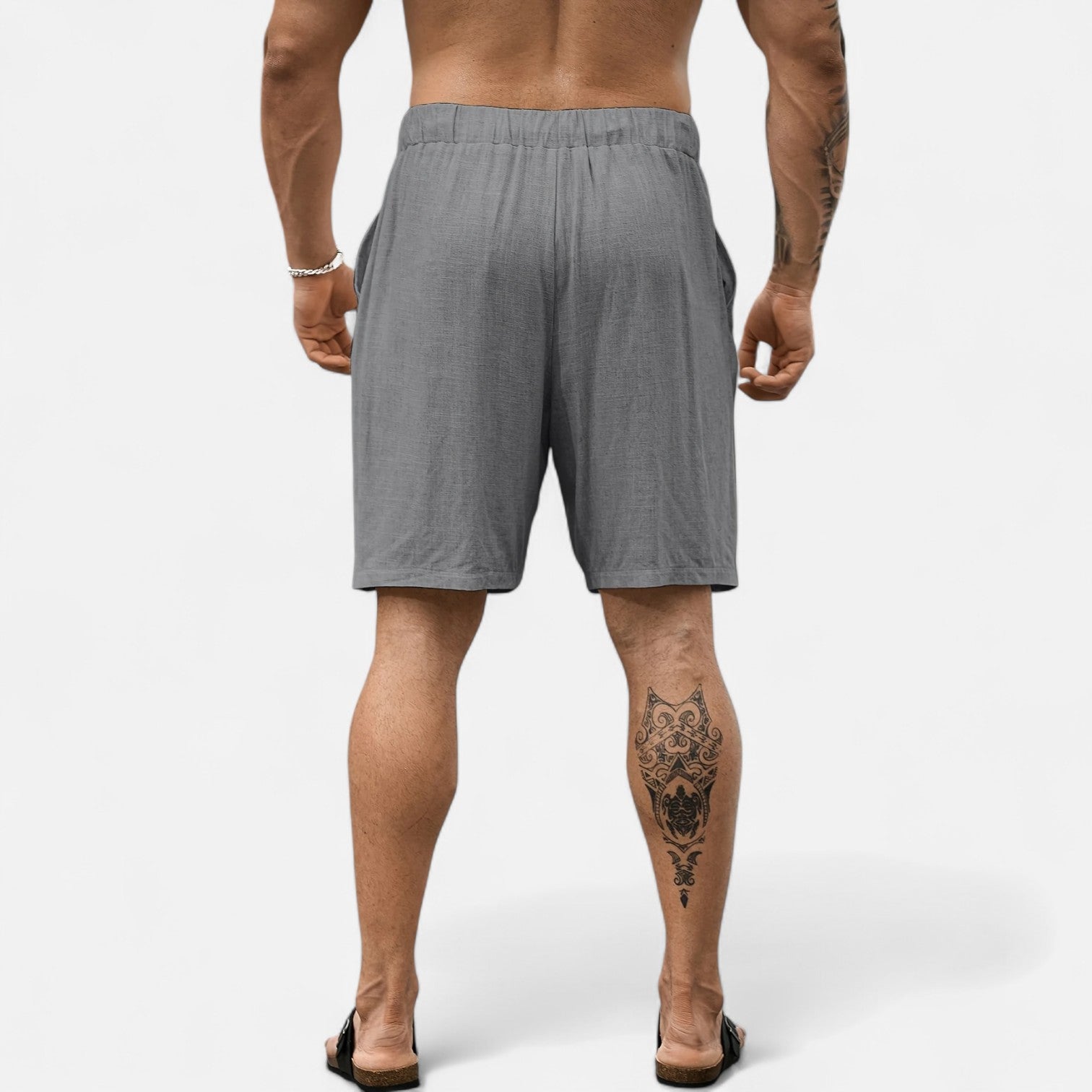 Dorevelle | Men’s Linen Blend Shorts – Riviera Resortwear