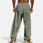 Dorevelle | Men’s Relaxed Linen Autumn Pants – Riviera Ease
