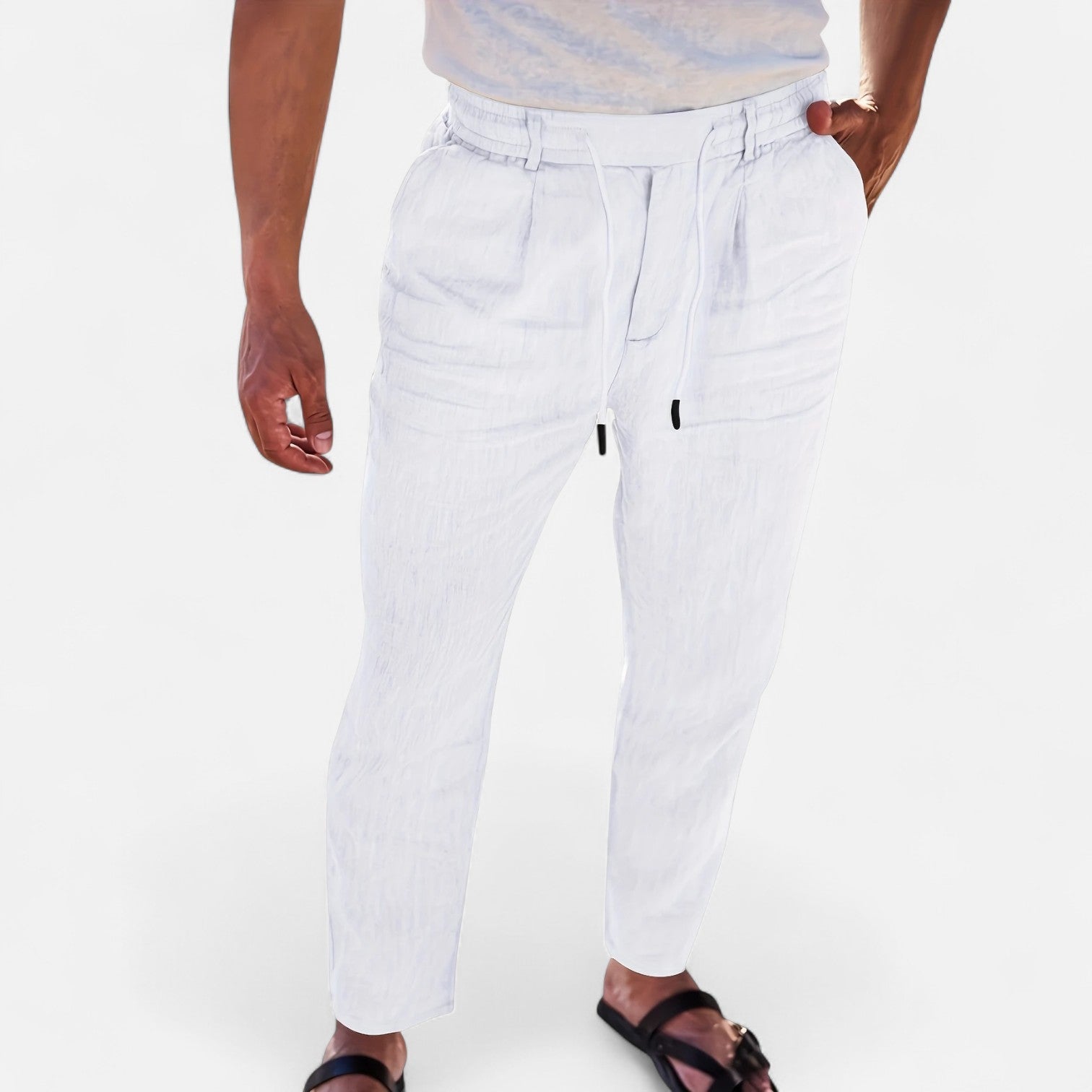 Dorevelle | Men’s Linen Trousers – Heritage Lightweight Fit