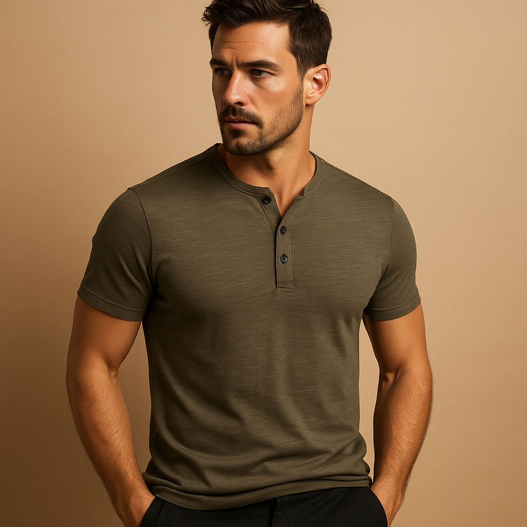 Refined Short Sleeve Men’s Shirt