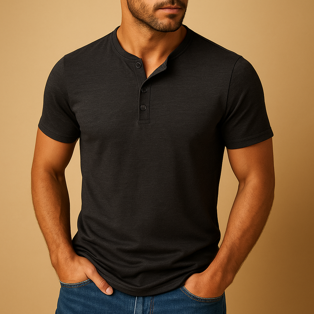 Refined Short Sleeve Men’s Shirt