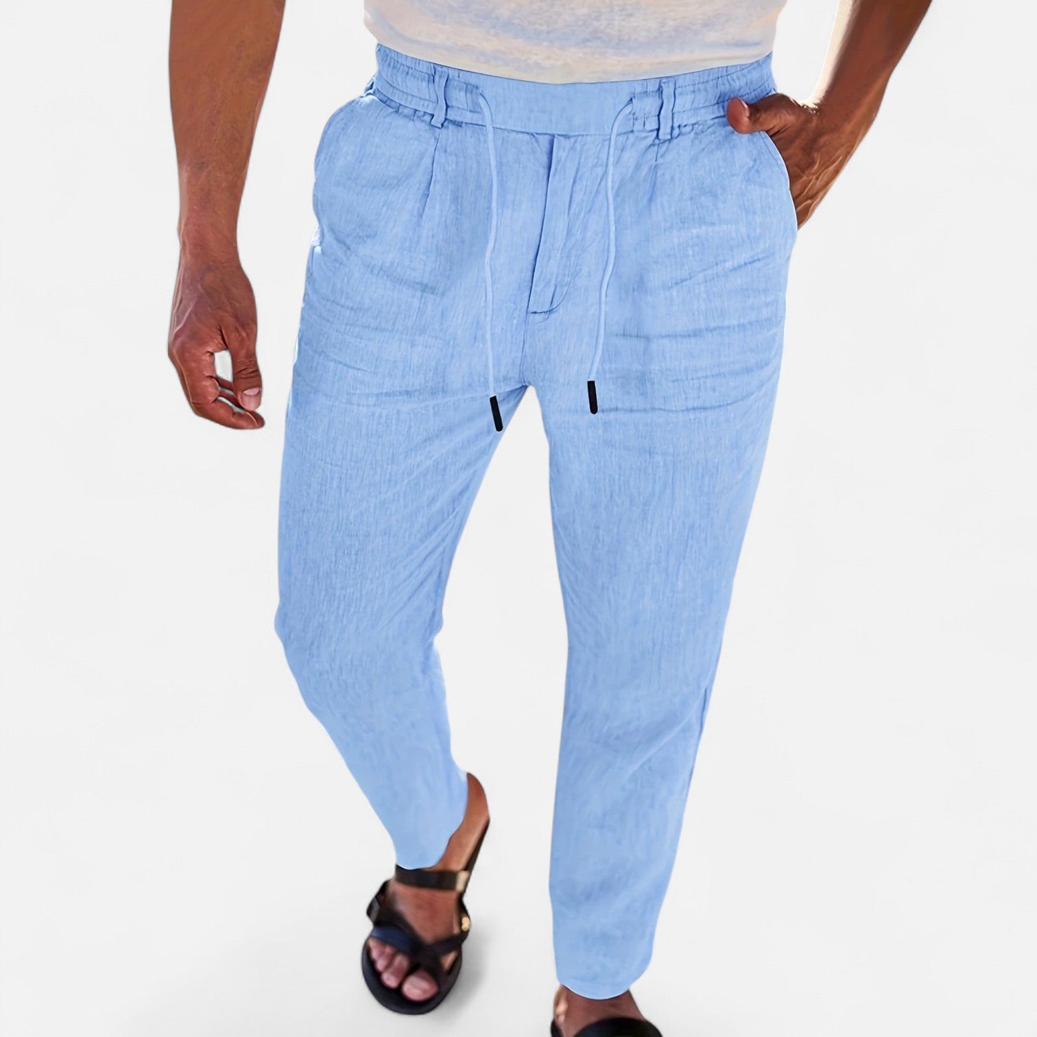 Dorevelle | Men’s Linen Trousers – Heritage Lightweight Fit