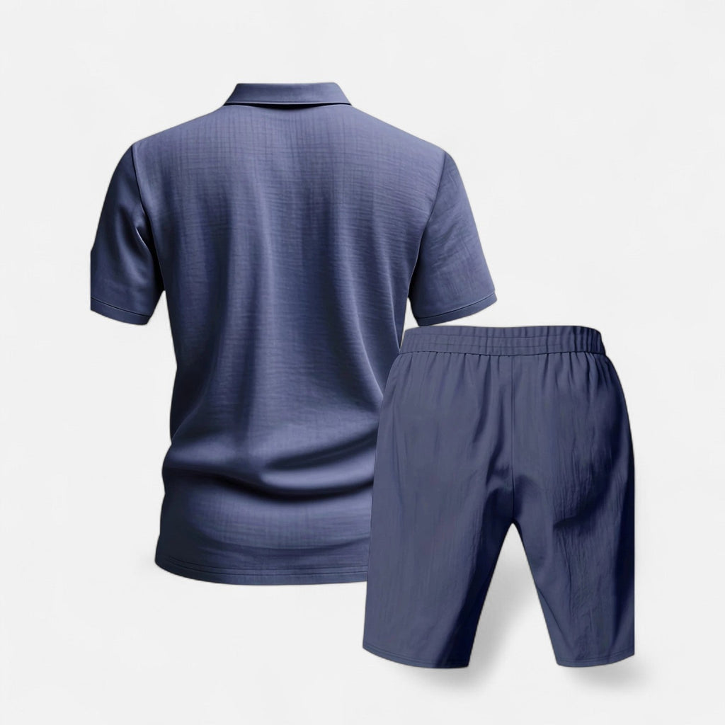 Dorevelle | Men’s Linen Set – Ivy League Tailored Ease
