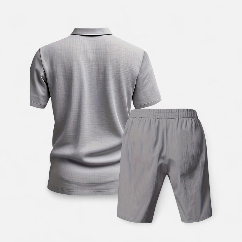 Dorevelle | Men’s Linen Set – Ivy League Tailored Ease