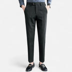 Dorevelle | Men’s Striped Trousers – Slim Business Elegance